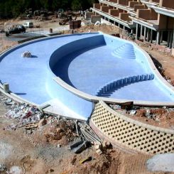 Piscina Arena Hause Construccion 09